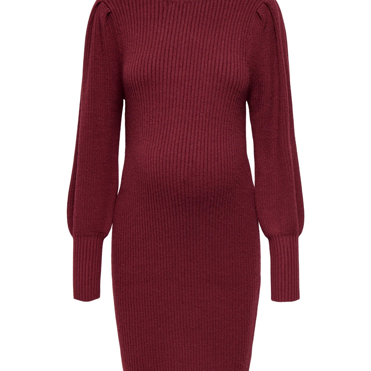 Zwangerschapsjurk Dames Hoge Hals Casual Mini Jurk
