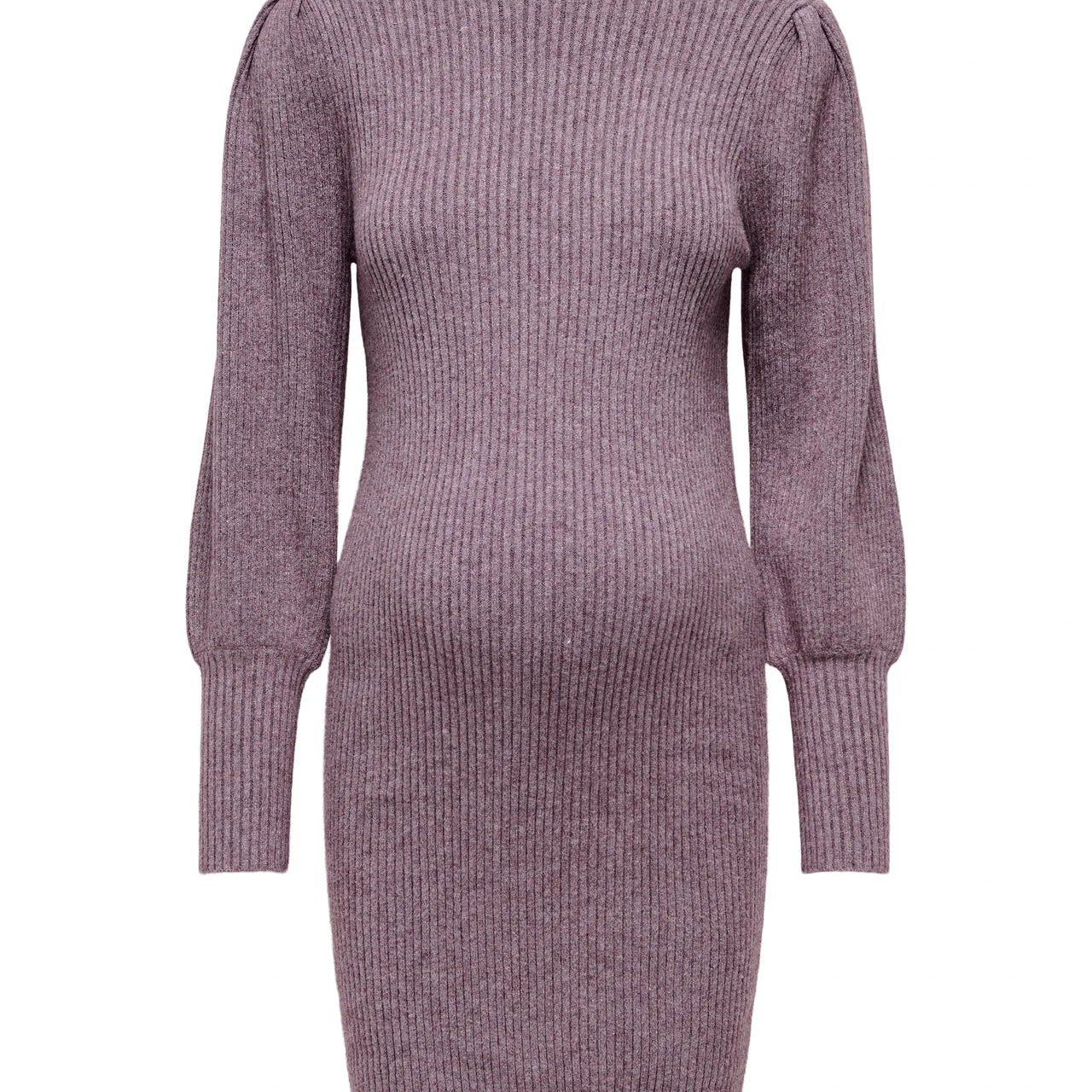 Zwangerschapsjurk Dames Hoge Hals Casual Mini Jurk