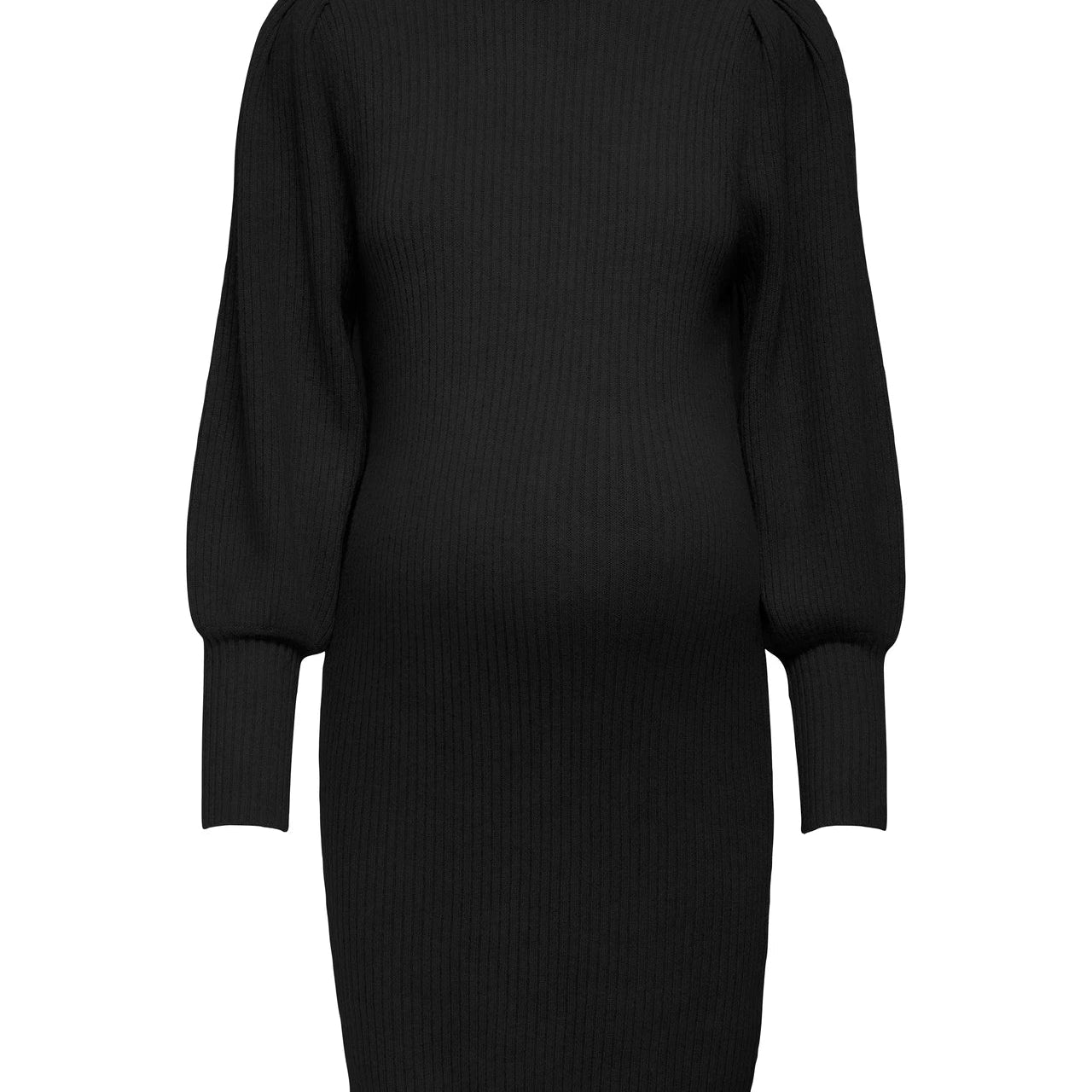 Zwangerschapsjurk Dames Hoge Hals Casual Mini Jurk