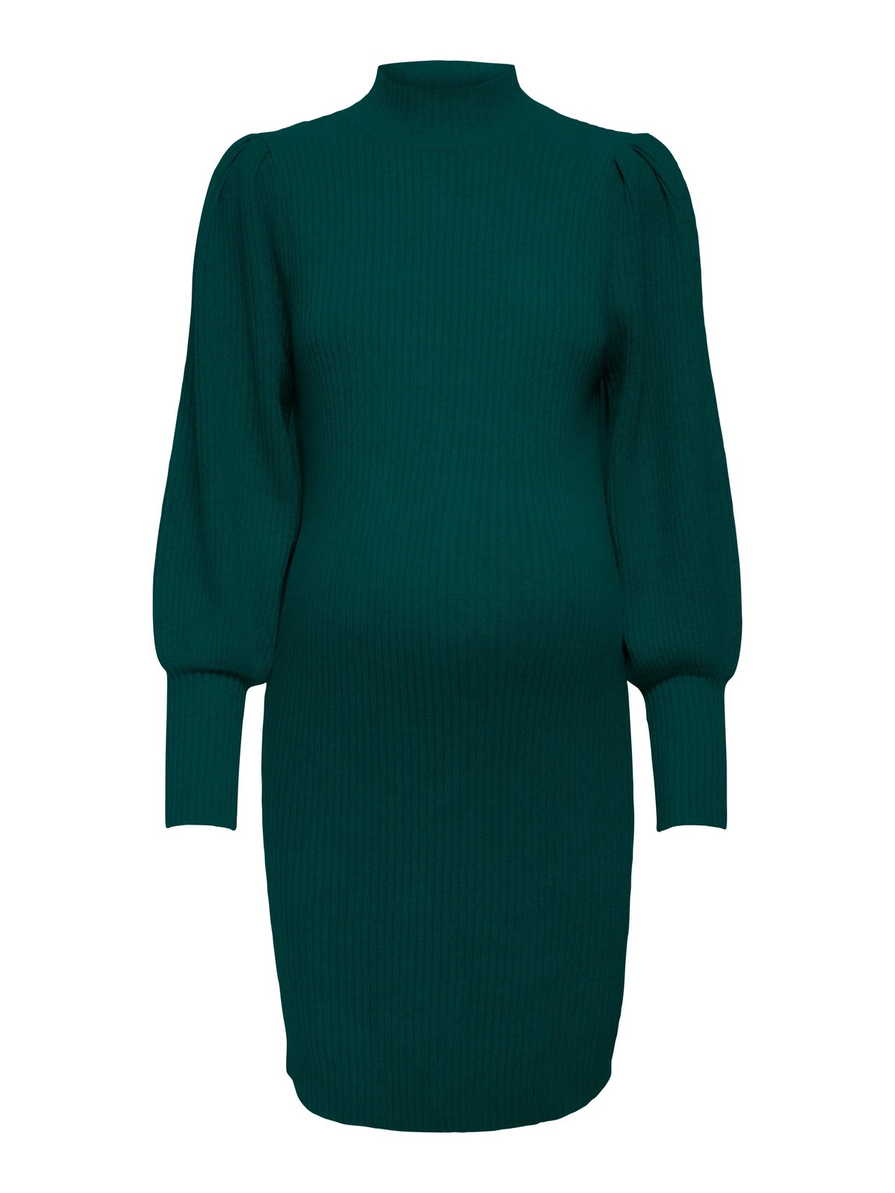 Zwangerschapsjurk Dames Hoge Hals Casual Mini Jurk