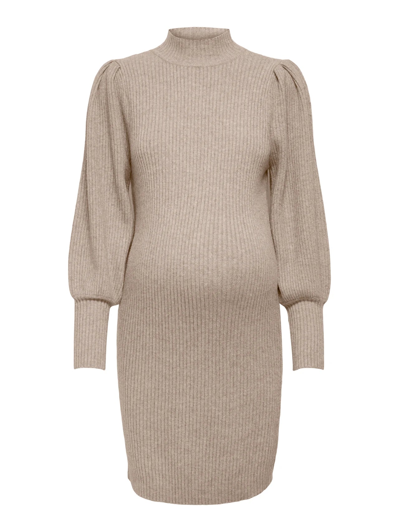 Zwangerschapsjurk Dames Hoge Hals Casual Mini Jurk