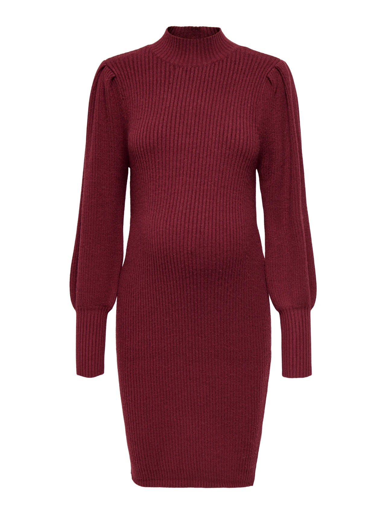 Zwangerschapsjurk Dames Hoge Hals Casual Mini Jurk