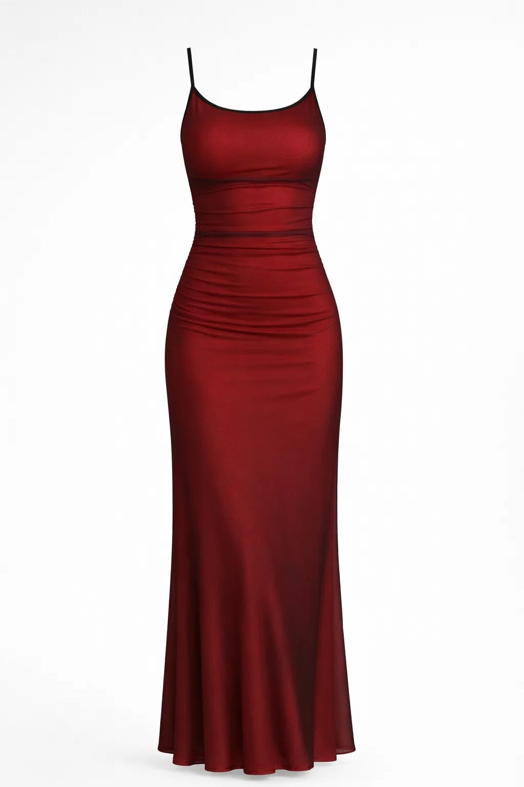Bodycon Maxi Jurk Dames Dunne Bandjes Elegant Formeel