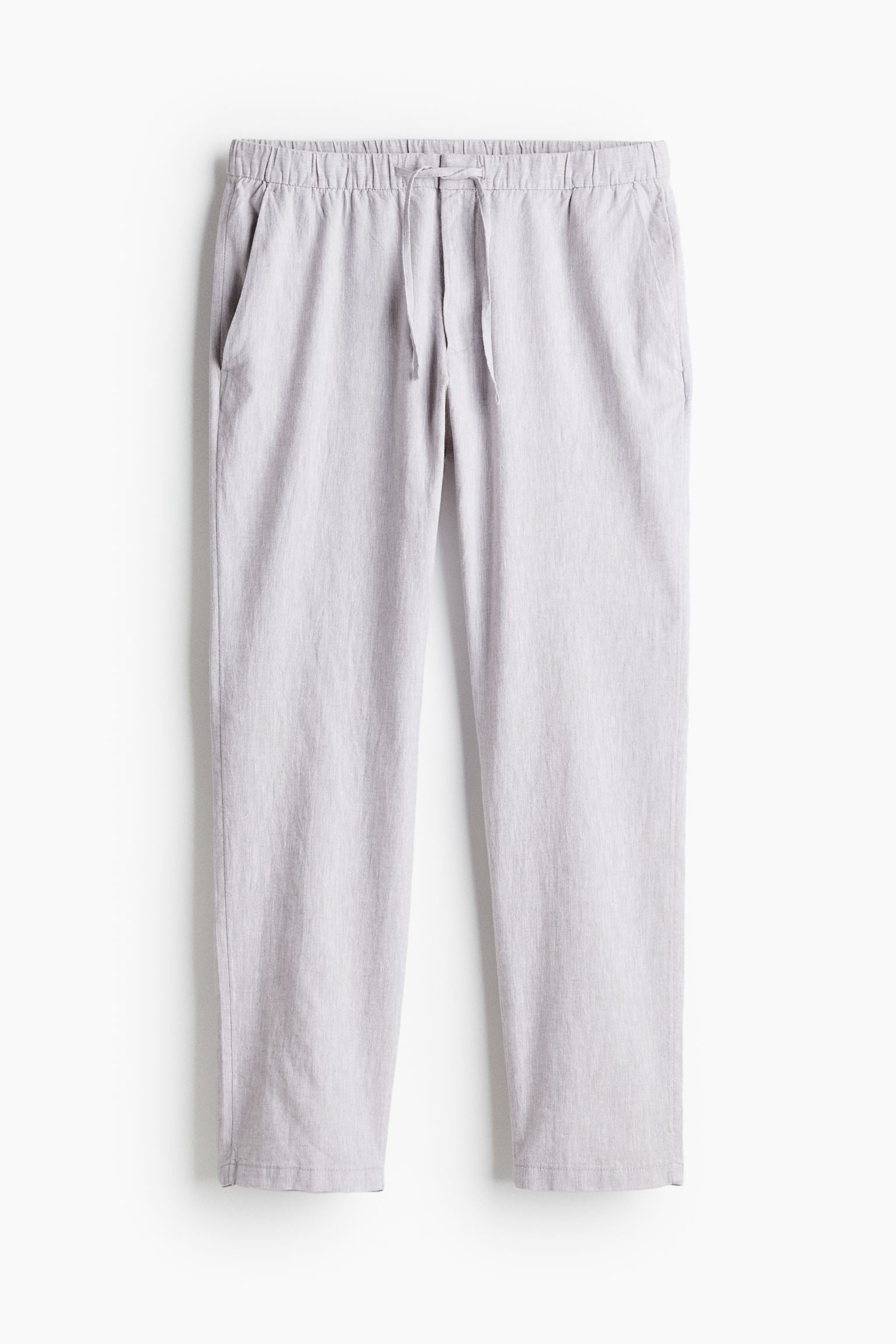 Broek Heren Relaxed Fit Trekkoord Elastische Taille