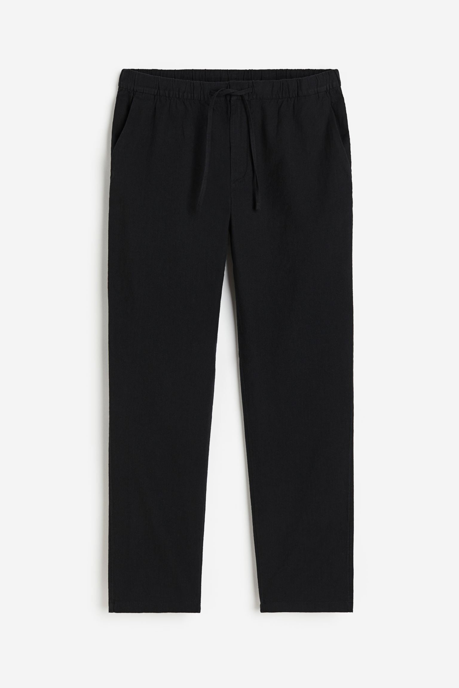 Broek Heren Relaxed Fit Trekkoord Elastische Taille