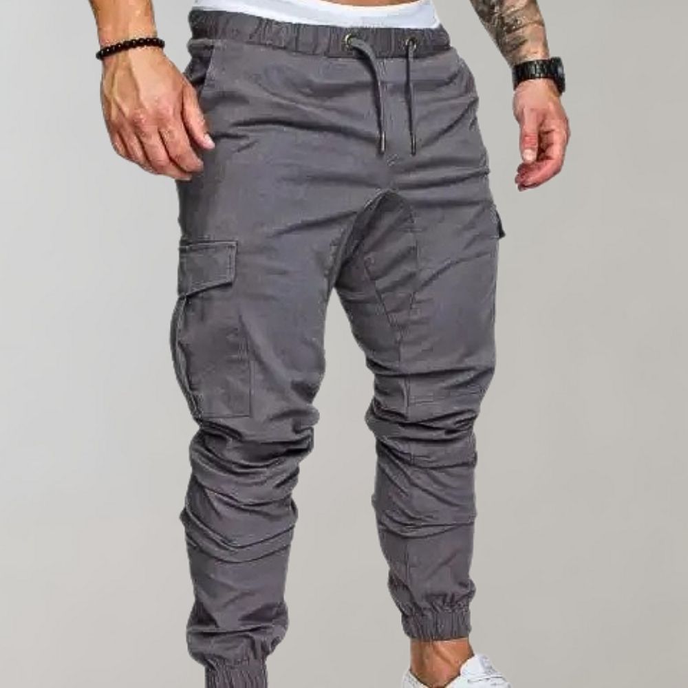 Cargo Broek Heren Casual Comfortabel Elastische Taille