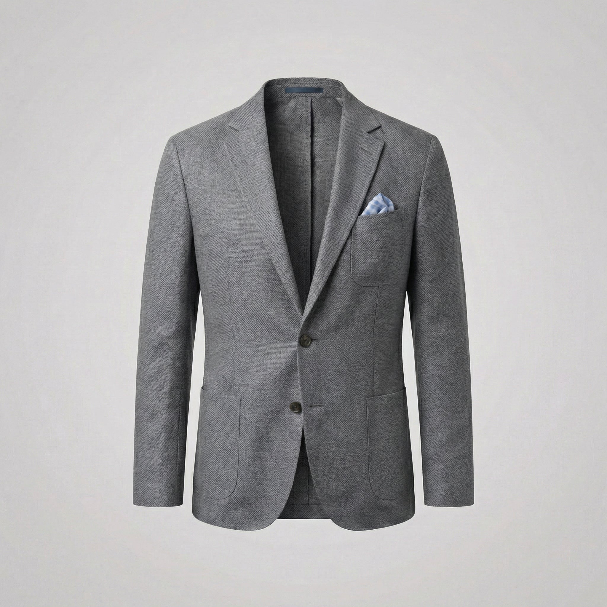 Colbert Heren Casual Unstructured Fit Lange Mouwen