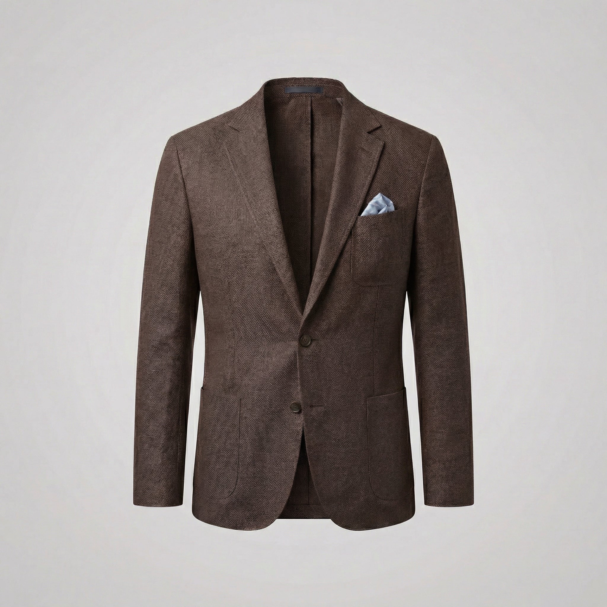 Colbert Heren Casual Unstructured Fit Lange Mouwen