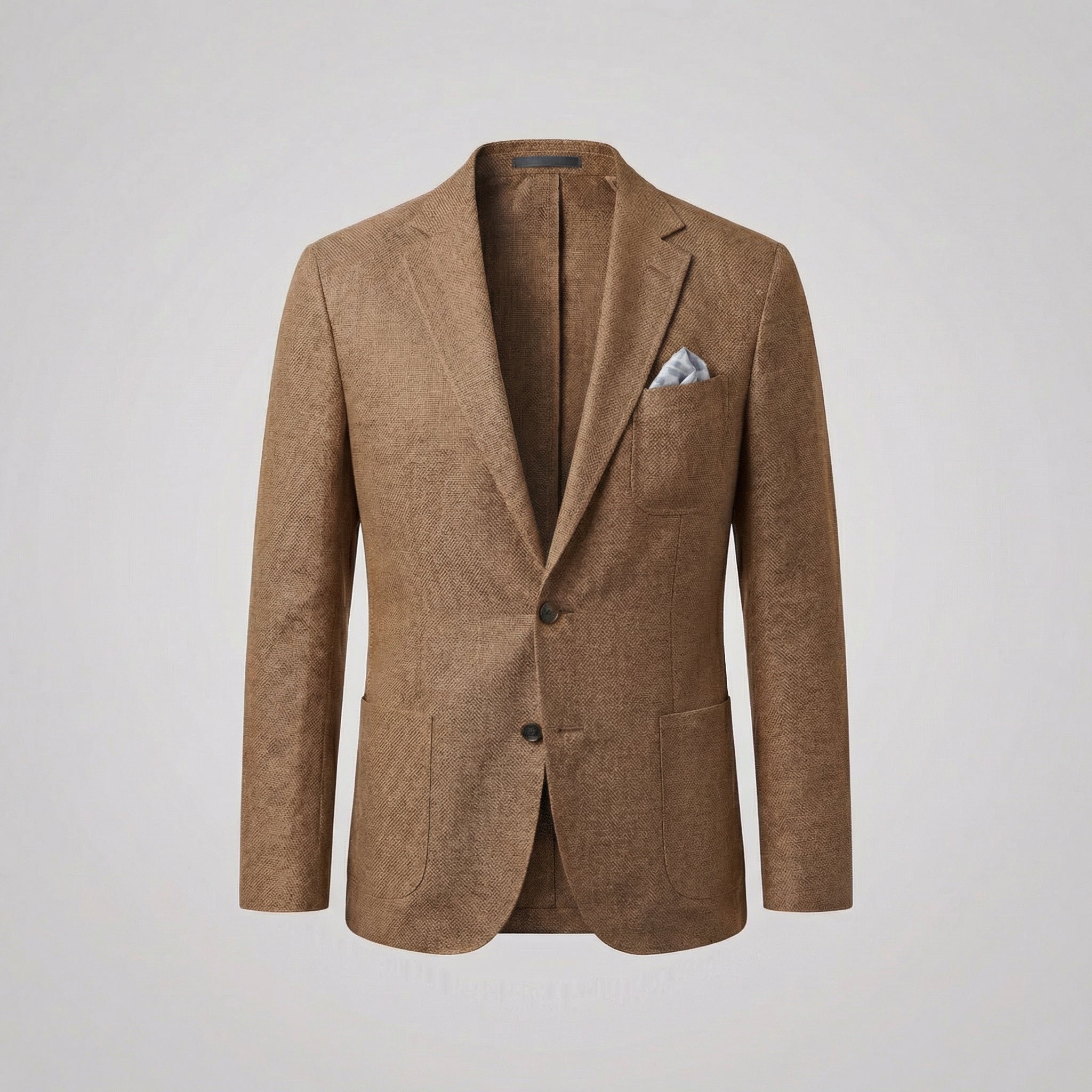 Colbert Heren Casual Unstructured Fit Lange Mouwen