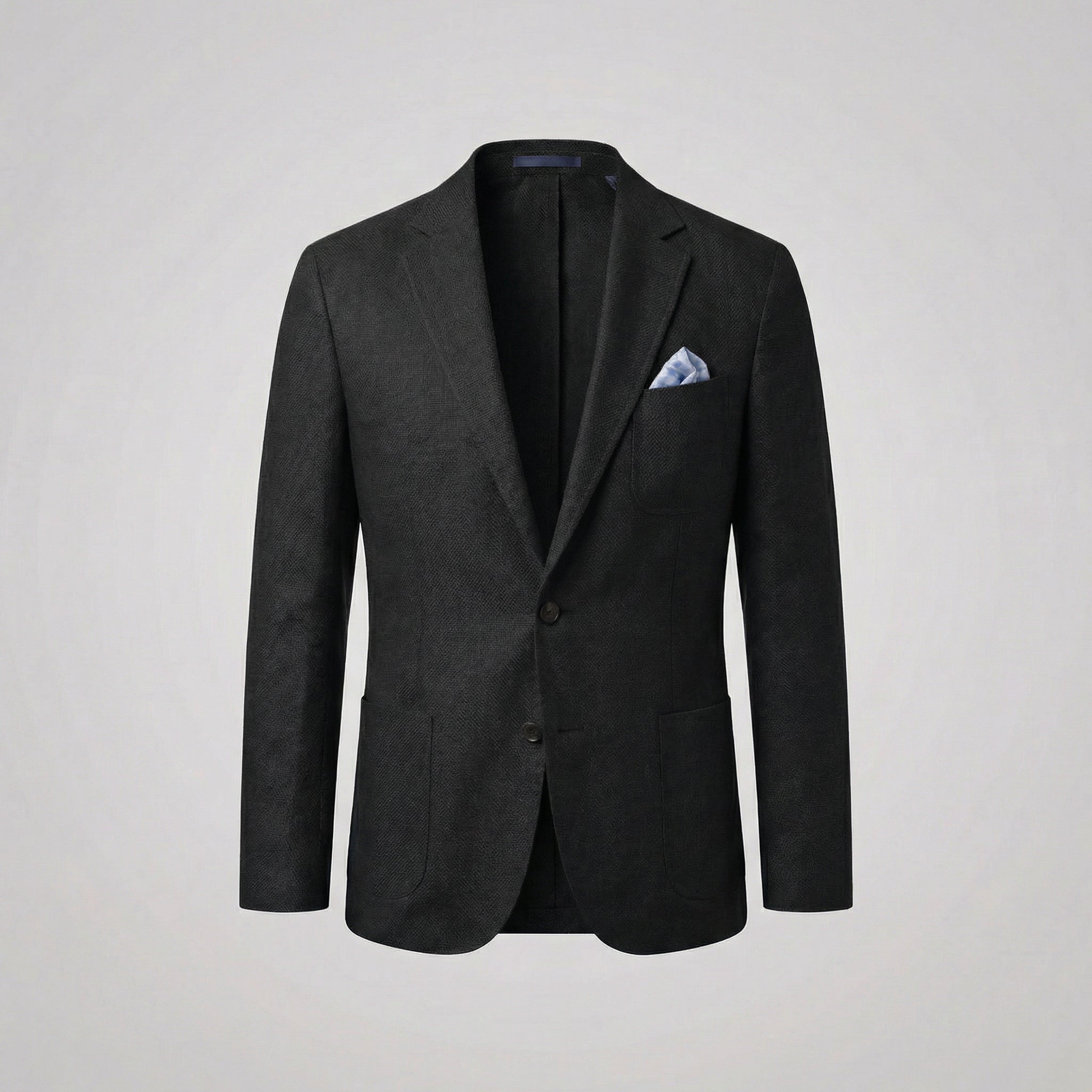 Colbert Heren Casual Unstructured Fit Lange Mouwen
