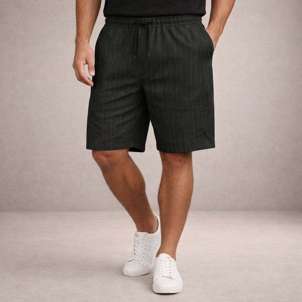 Korte Broek Heren Linnen Regular Fit Ademend Zomer Casual