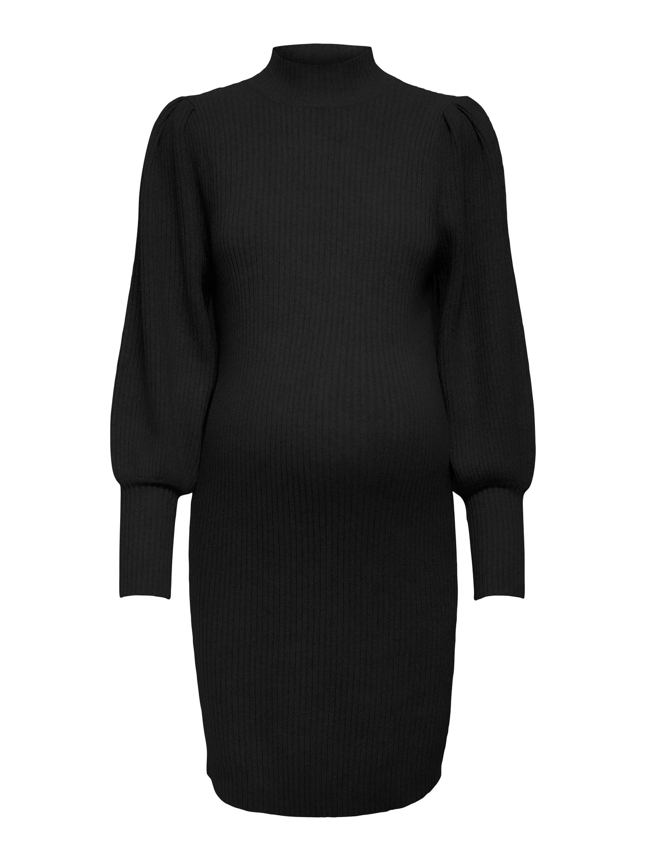 Zwangerschapsjurk Dames Hoge Hals Casual Mini Jurk