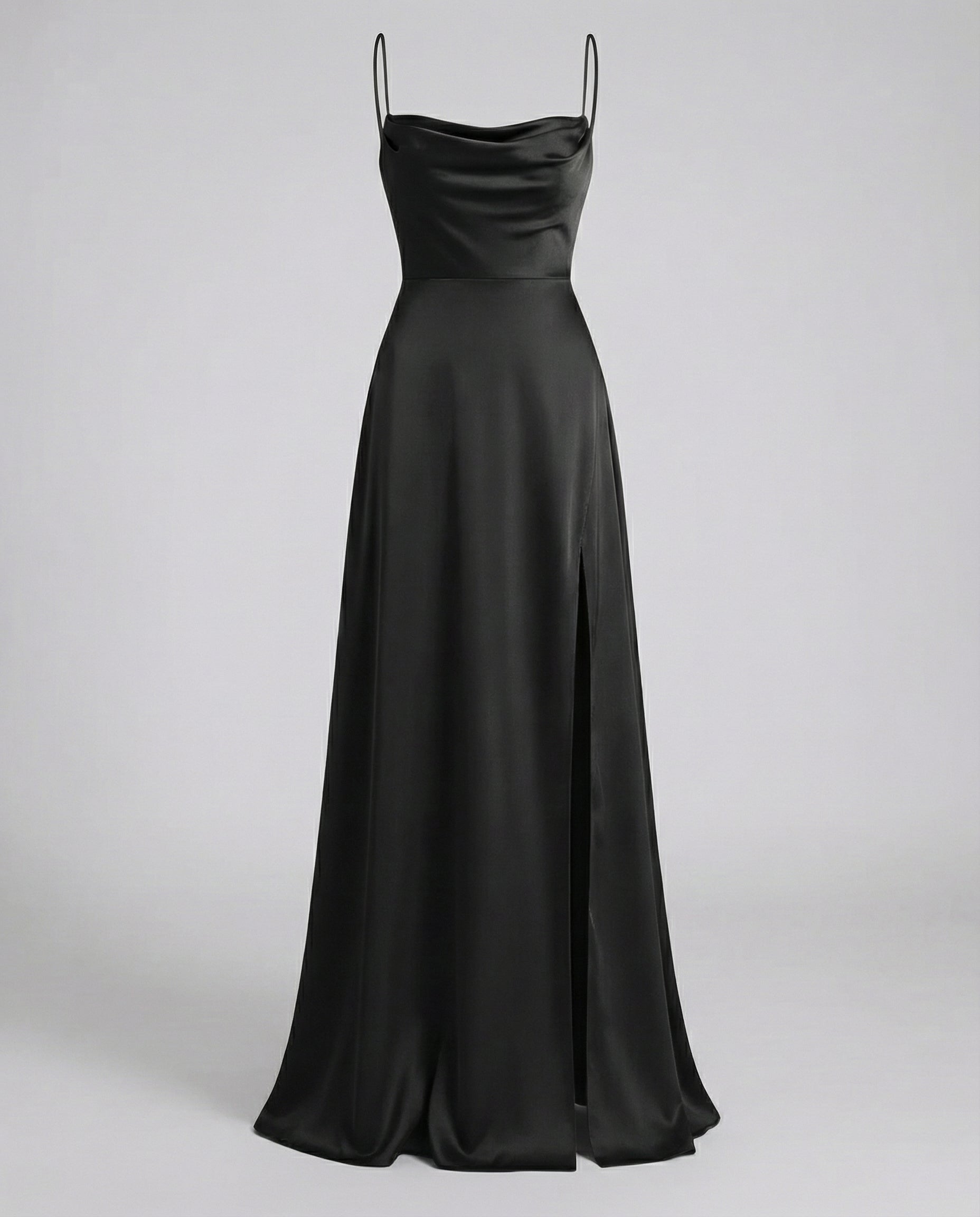 Maxi Jurk Dames Beinschlitz Elegant Casual Herfst