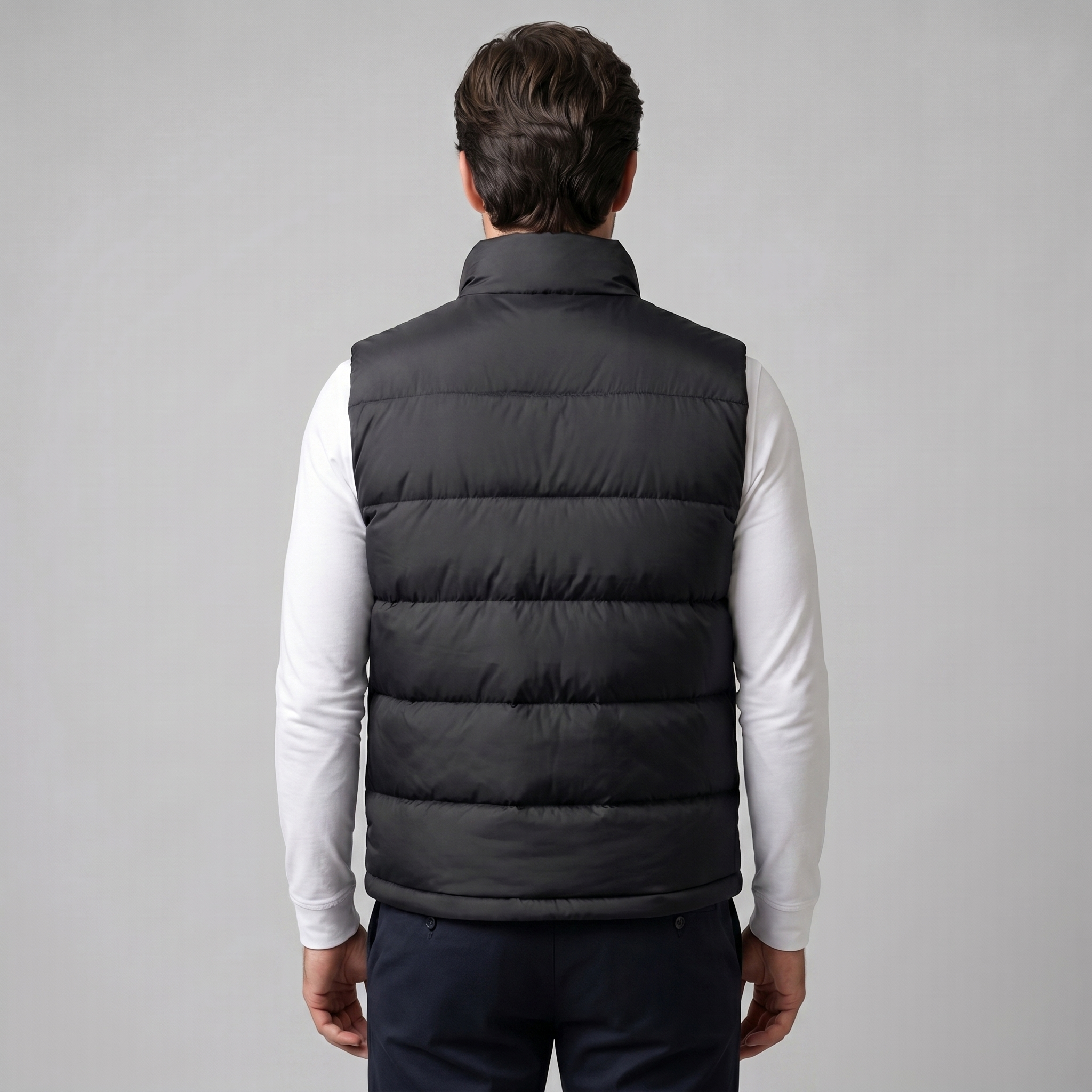 Quilted Padded Gilet Heren Winter Casual
