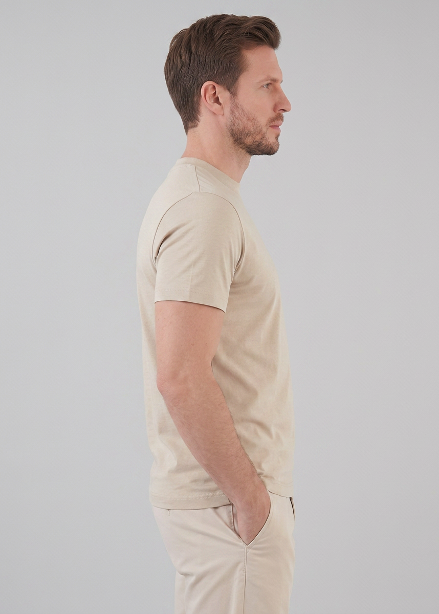 Slim Fit Crewneck T-Shirt Heren