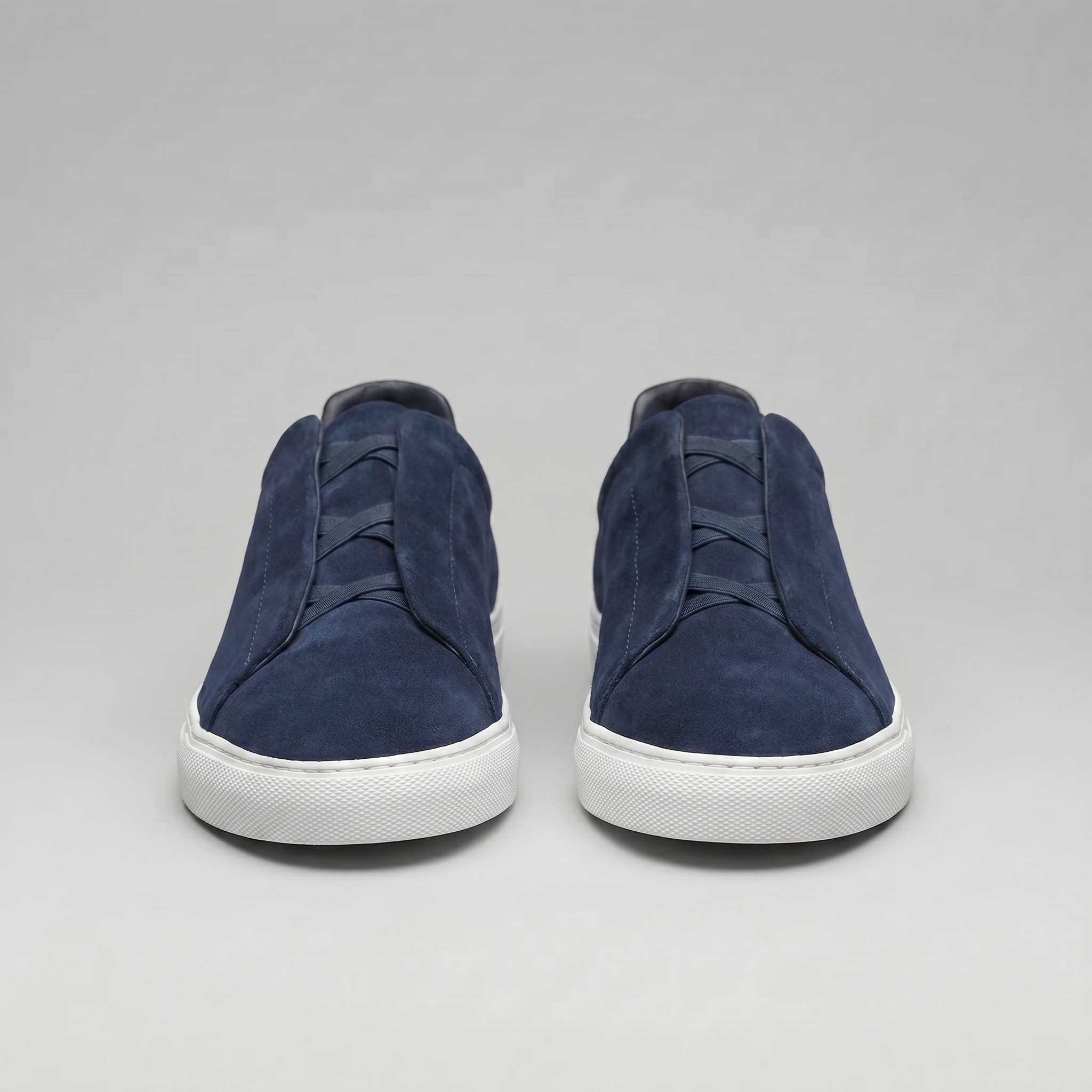 Suede Slip On Trainers Heren Casual Comfort
